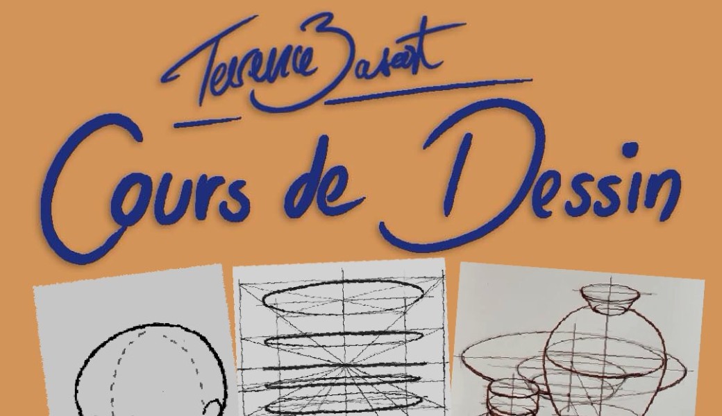 Cours de dessin, par Terence Basart - Les volumes simples