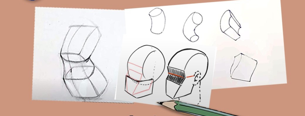 Cours de dessin, par Terence Basart - Les volumes simples