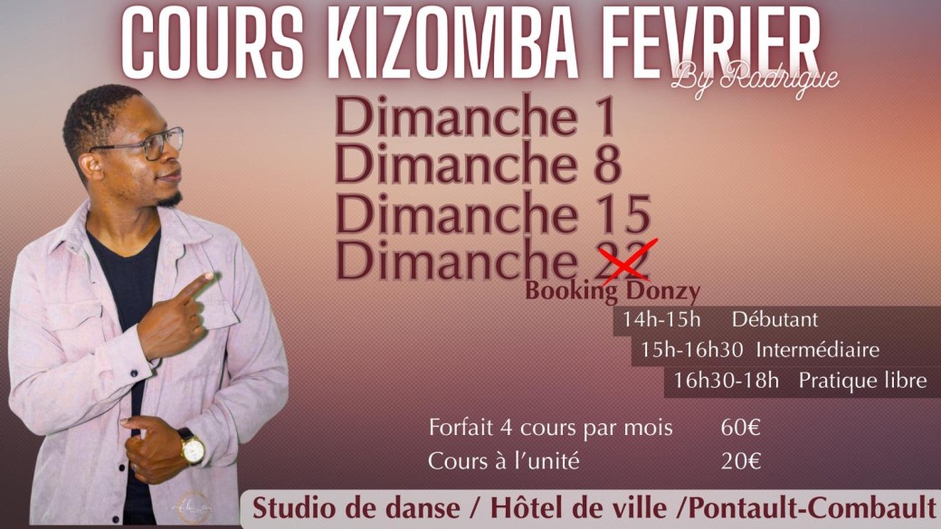 Cours de kizomba intensif Pontault-Combault 