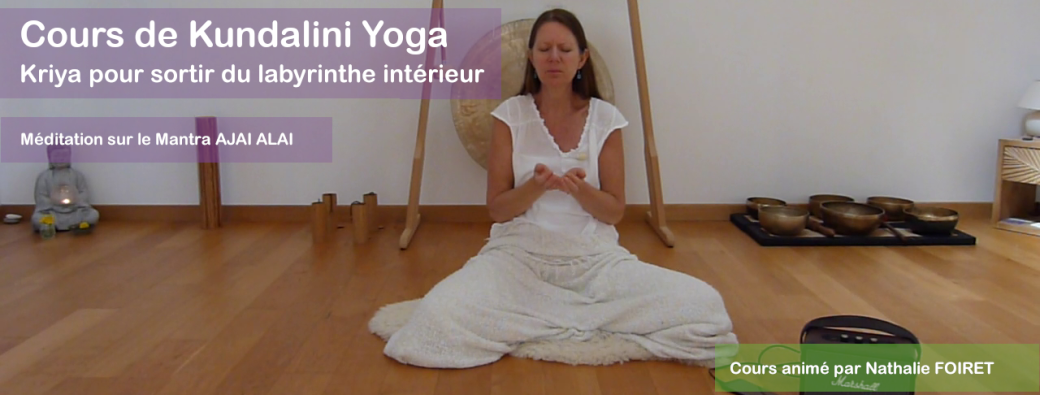 Cours de KY pour sortir du labyrinthe intérieur et méditation sur AJAI ALAI | Réf n°26.19.26