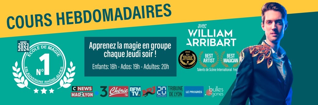 Cours de Magie Hebdomadaires