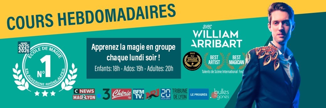 Cours de Magie Hebdomadaires
