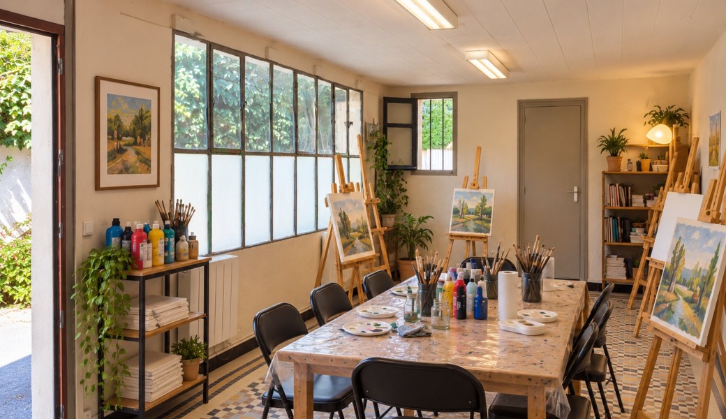 Cours de dessin/peinture poissy