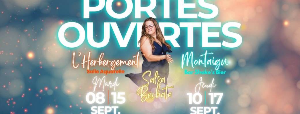 PORTES OUVERTES - Saison 2026-27 - Salsa et Bachata  - Alma Latina