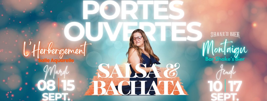 PORTES OUVERTES - Saison 2026-27 - Salsa et Bachata  - Alma Latina