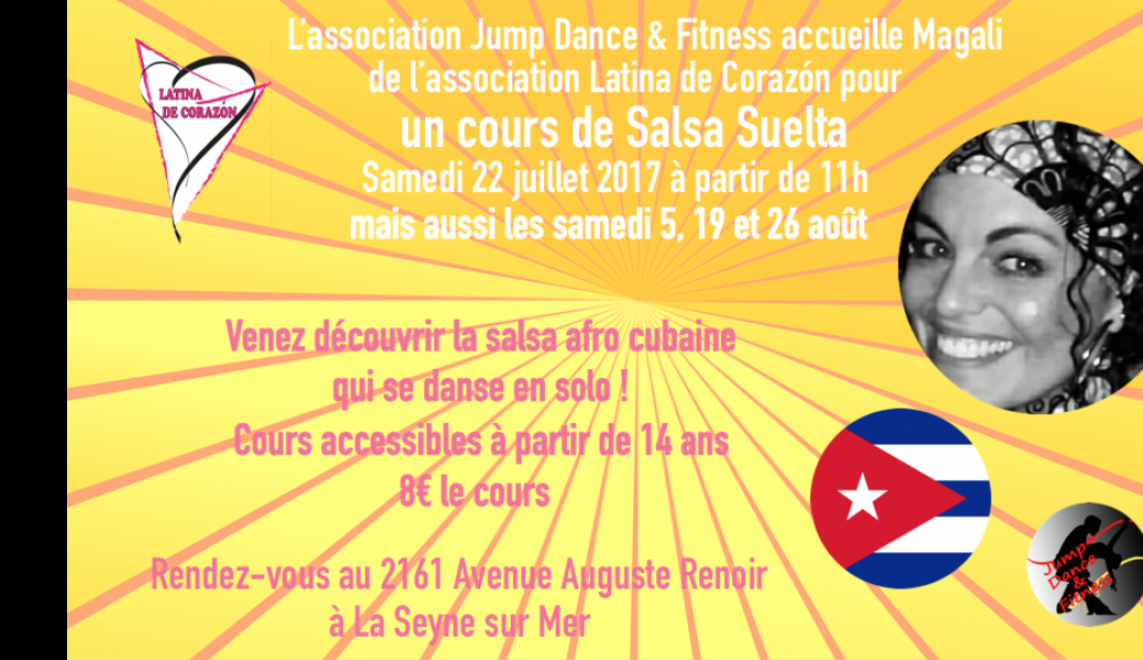 Cours de Salsa y Suelta avec Magali de Latina de Corazón