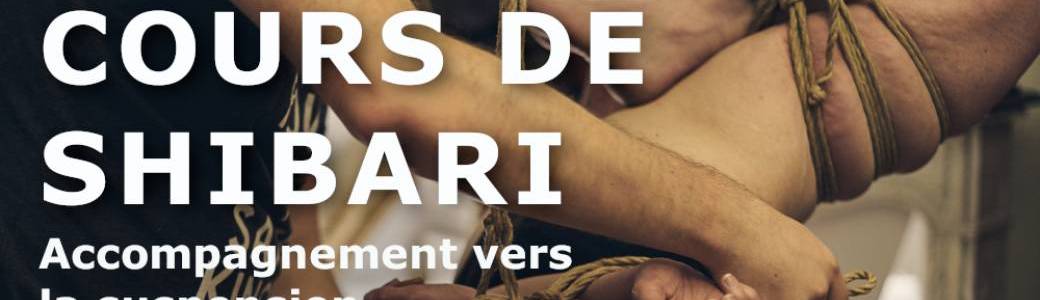 Cours de shibari – Accompagnement vers la suspension