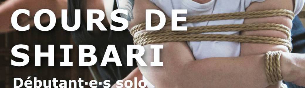 Cours de shibari – Débutant⋅e⋅s solo & switch