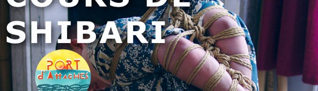 Cours de shibari - le strappado