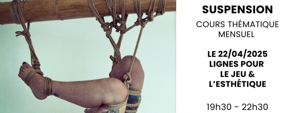 Cours de shibari - Lignes pour le jeu et l'esthétique