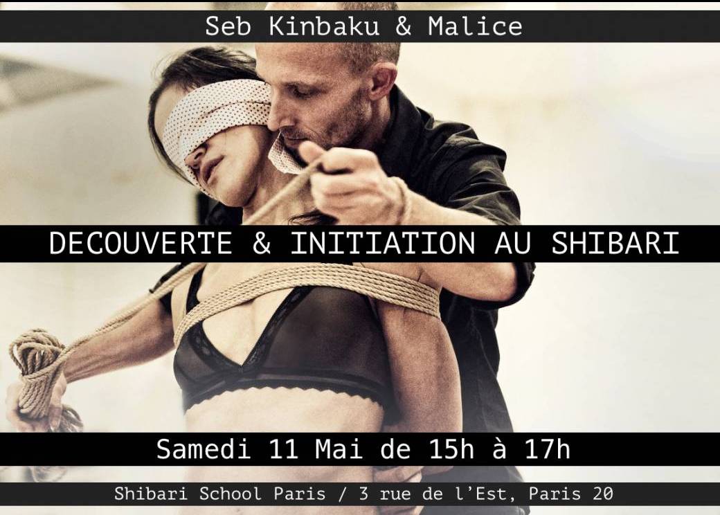 Cours de shibari Paris - Initiation et découverte - Seb Kinbaku