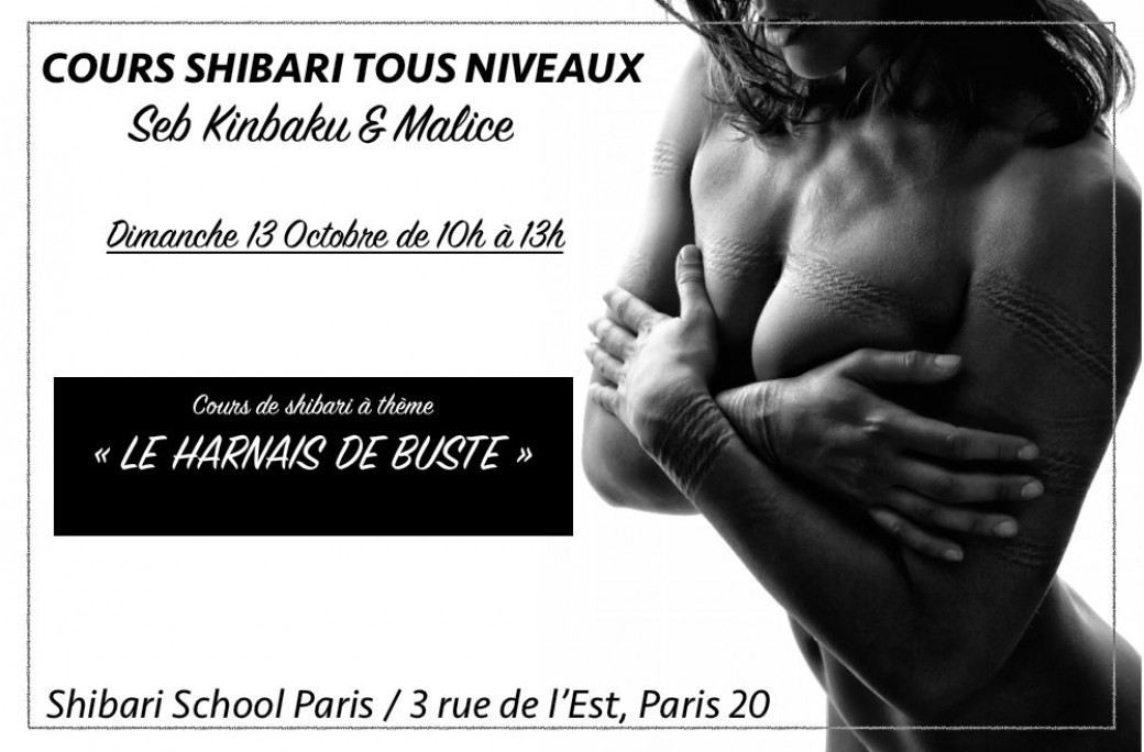Cours de Shibari Spécial Harnais de buste