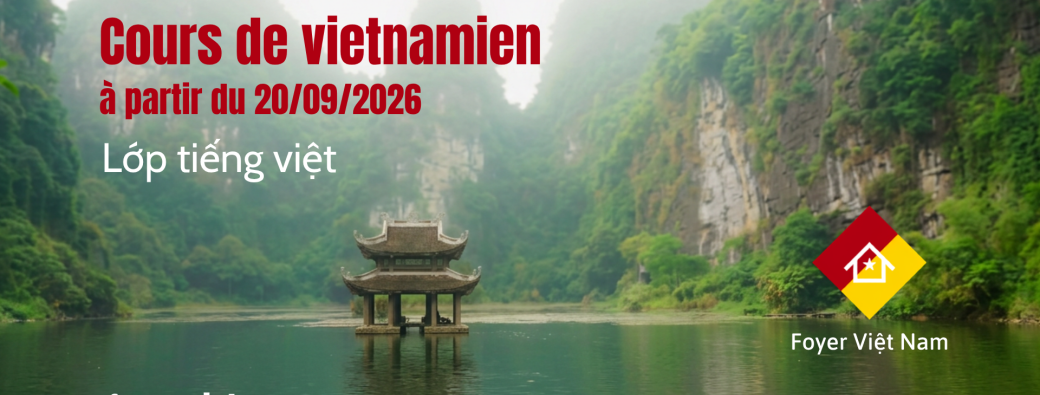 Cours de vietnamien 2026-2027