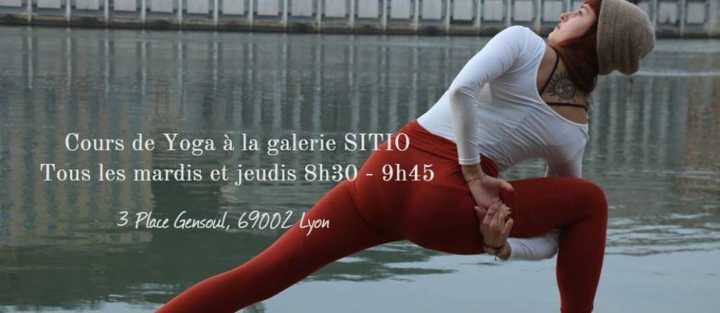 Cours de Yoga à la galerie SITIO