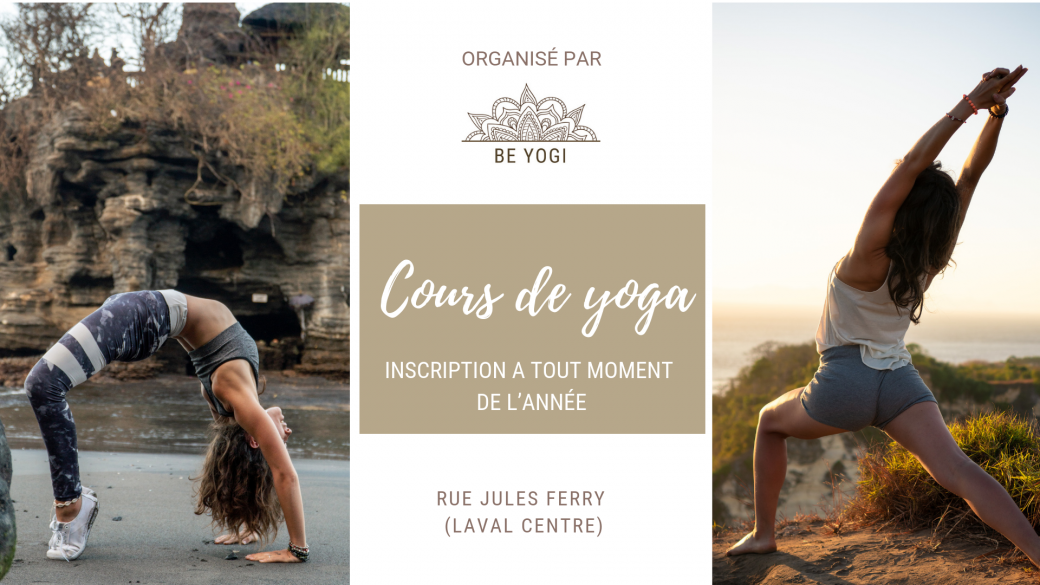Tickets : Cours de Yoga ( Laval Centre ) - Billetweb