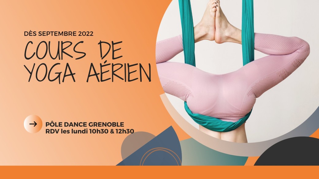Cours de yoga aérien à Grenoble