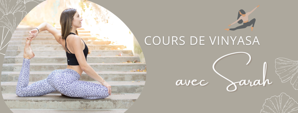 Vinyasa Yoga avec Sarah - Grenoble