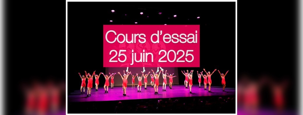 Cours d'essai DANCE SCHOOL Juin 2025