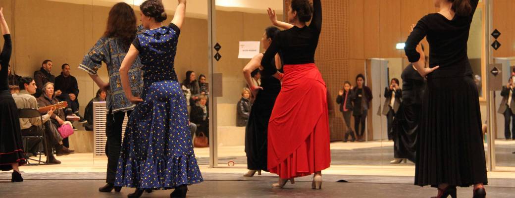 Cours d'essai danse flamenco Paris association ATIKA  2020-2021