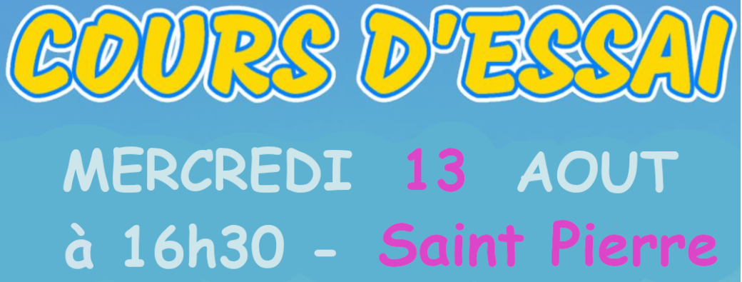 Cours d'essai Mélopie Saint Pierre Centre