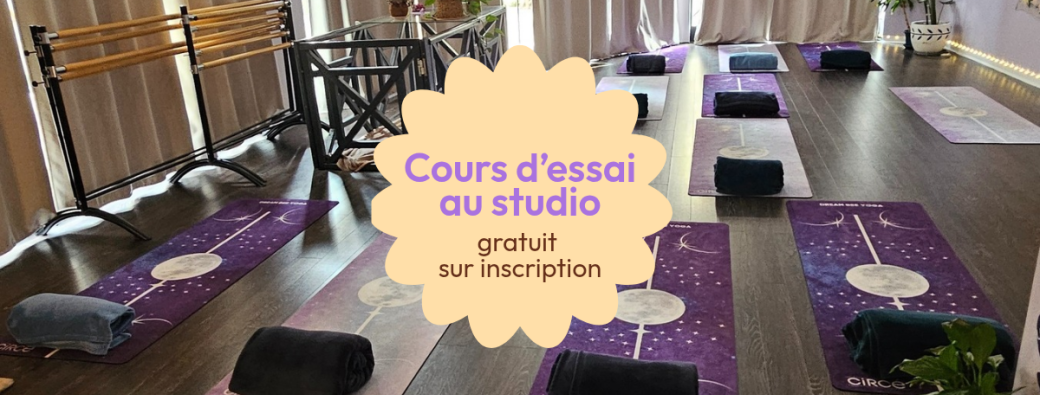 Cours d'essai Pilates Nomade - Le Studio