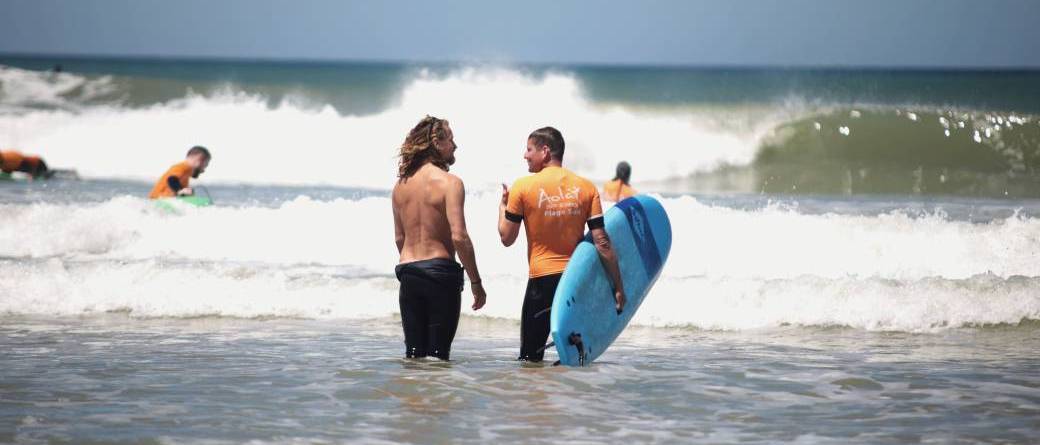 Cours particulier Aola surf school