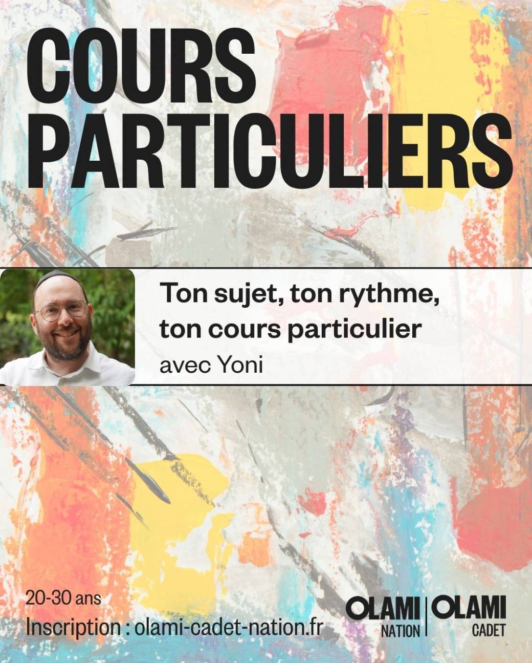 Cours particuliers avec Yoni 