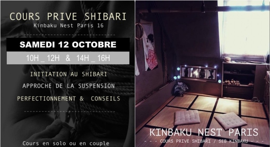 Cours Privé Shibari - Seb Kinbaku
