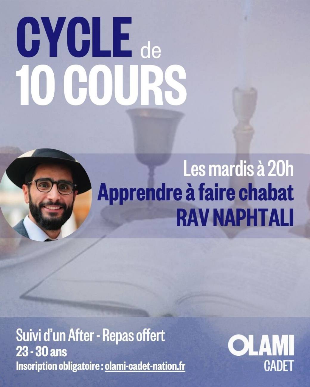 Cours Rav Naphtali - Apprendre à faire chabat 