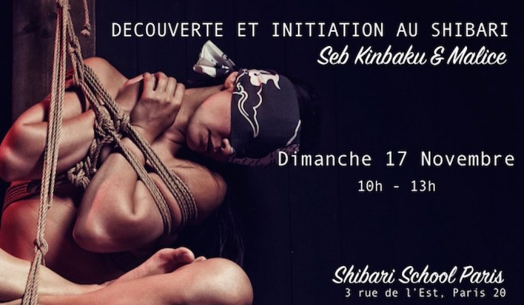COURS SHIBARI DEBUTANT PAR SEB KINBAKU