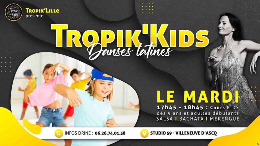 Cours Tropik Kids Danses Latines 2
