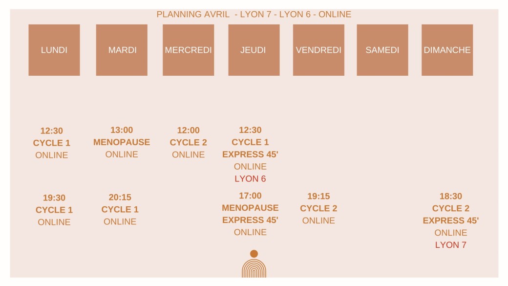 Cours yoga dynamique pré ovulation online 45'