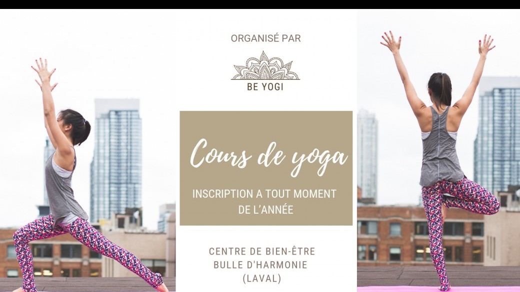 Cours de Yoga à Laval
