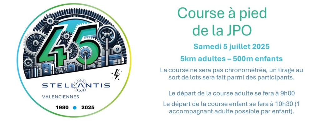Course à pied de la JPO