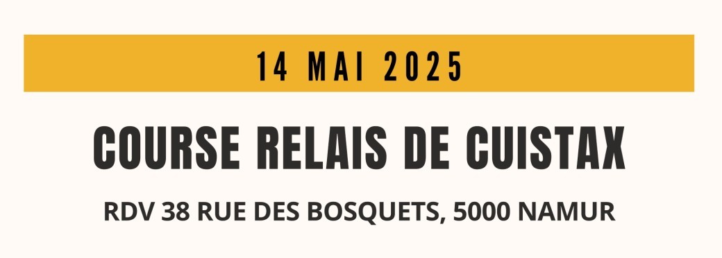 Course relais de cuistax