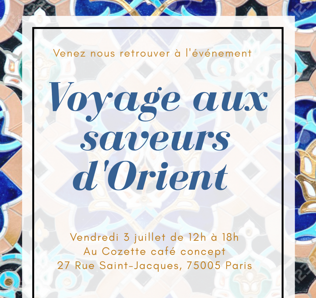 Cozette café concept, voyage aux saveurs d'Orient 
