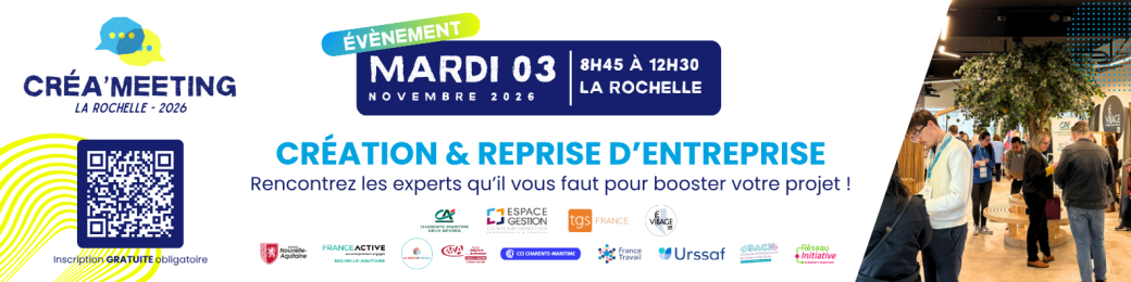 Créa'Meeting La Rochelle 2026