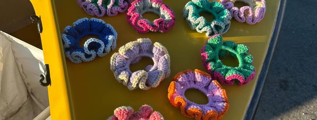Création d’un chouchou en crochet - 25€