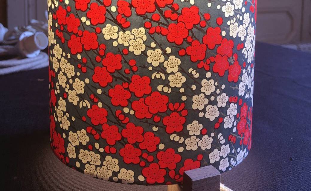 Création d'abat-jour en papier japonais