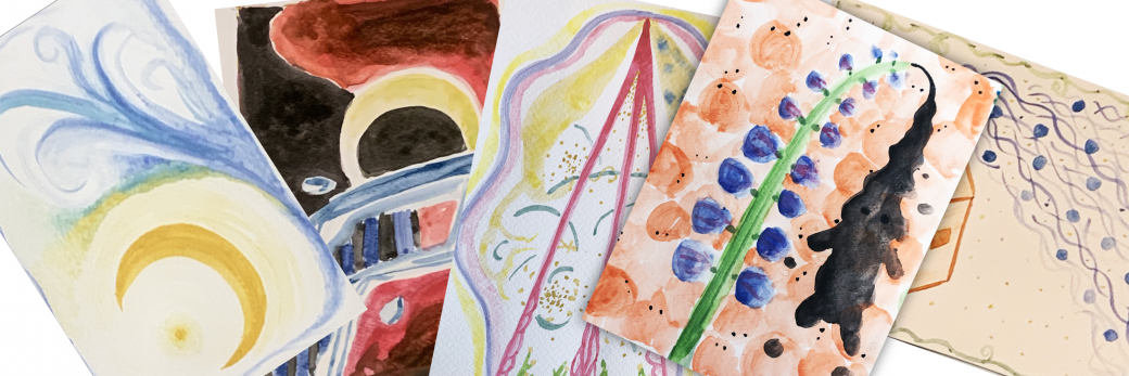 Création d'aquarelles
