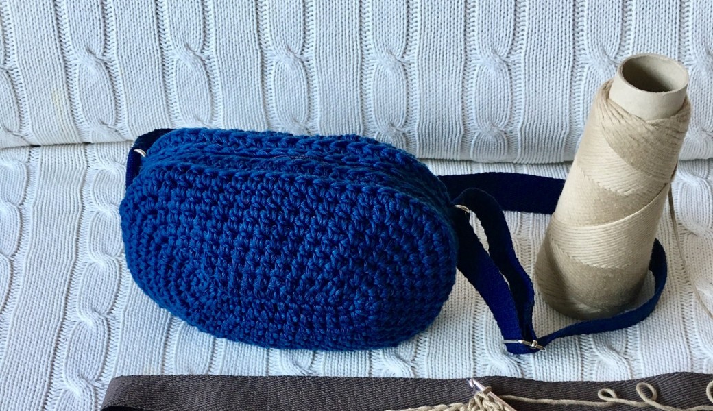 Création Sac banane au crochet