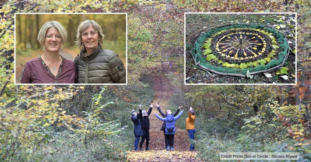 Forêt d'Eu - Créativité Sylvestre autour du Mandala