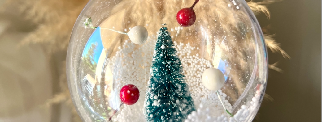 Décoration : Crée ta boule de Noël