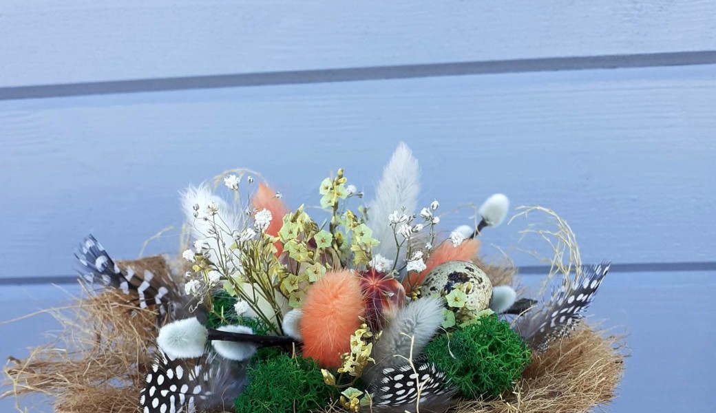 Crée ton nid d’oiseaux, tout fleuri ! 