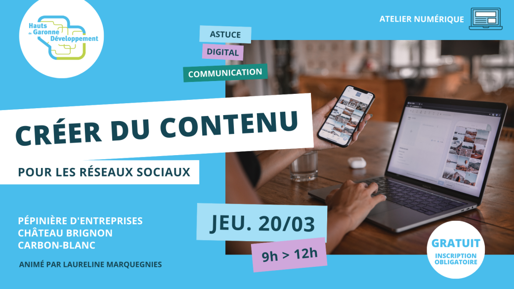 Créer du contenu pour les réseaux sociaux