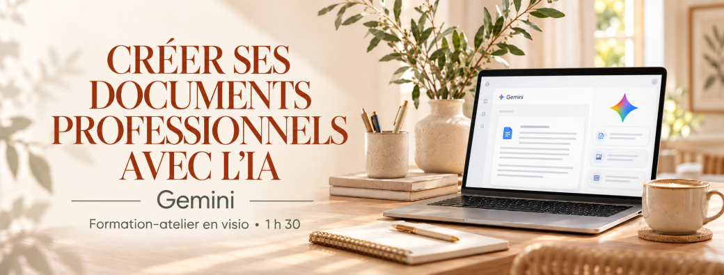 Créer ses documents professionnels avec l’IA – Gemini