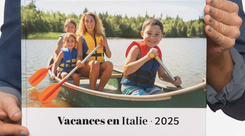 Créer un livre photo de vos vacances