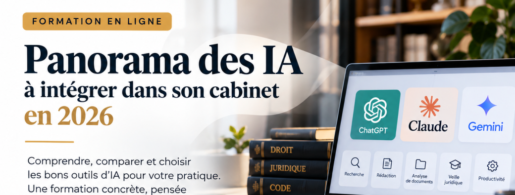 Créez votre IA personnalisée adaptée à votre cabinet — 23 octobre 2026
