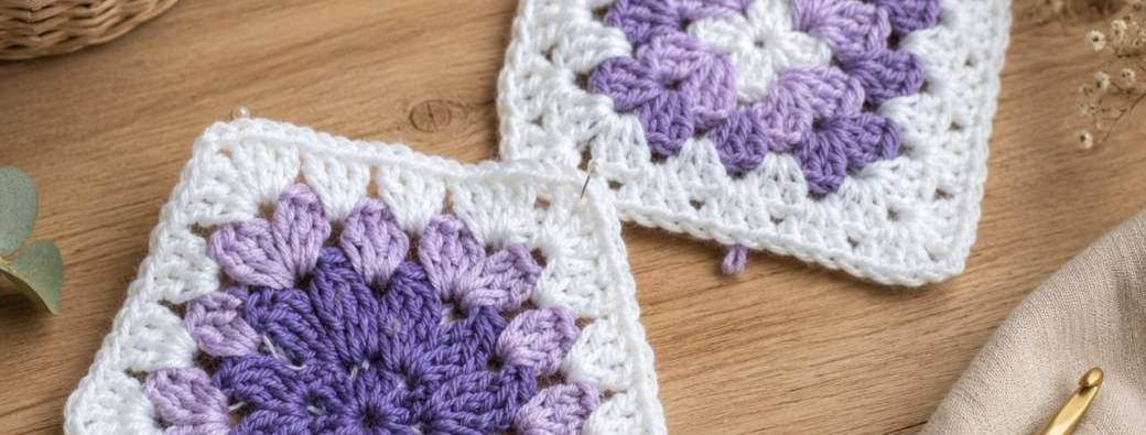 crochet granny square