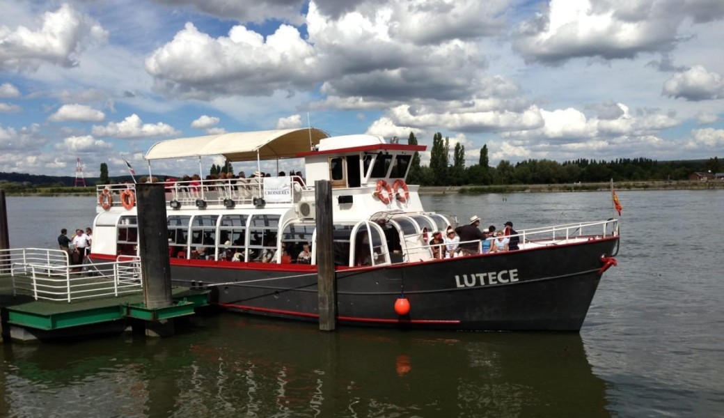 Croisière - Le port de Rouen en bateau